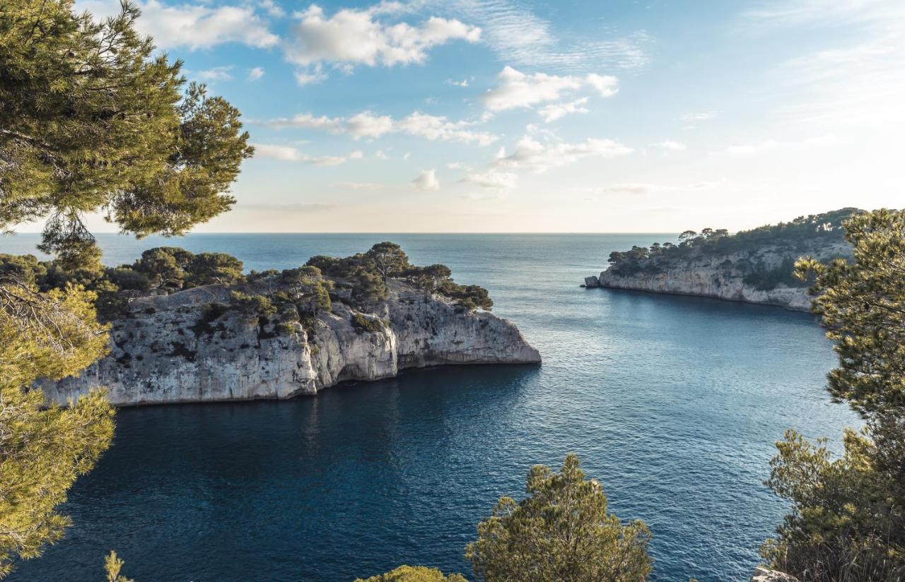 Superbe T2 Dans Villa Entre Calanques Et Colline Marsella Exterior foto